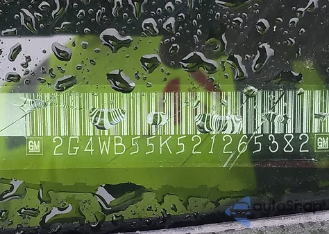 2002 Buick Regal Ls from USA, damaged, VIN 2G4WB55K521265382